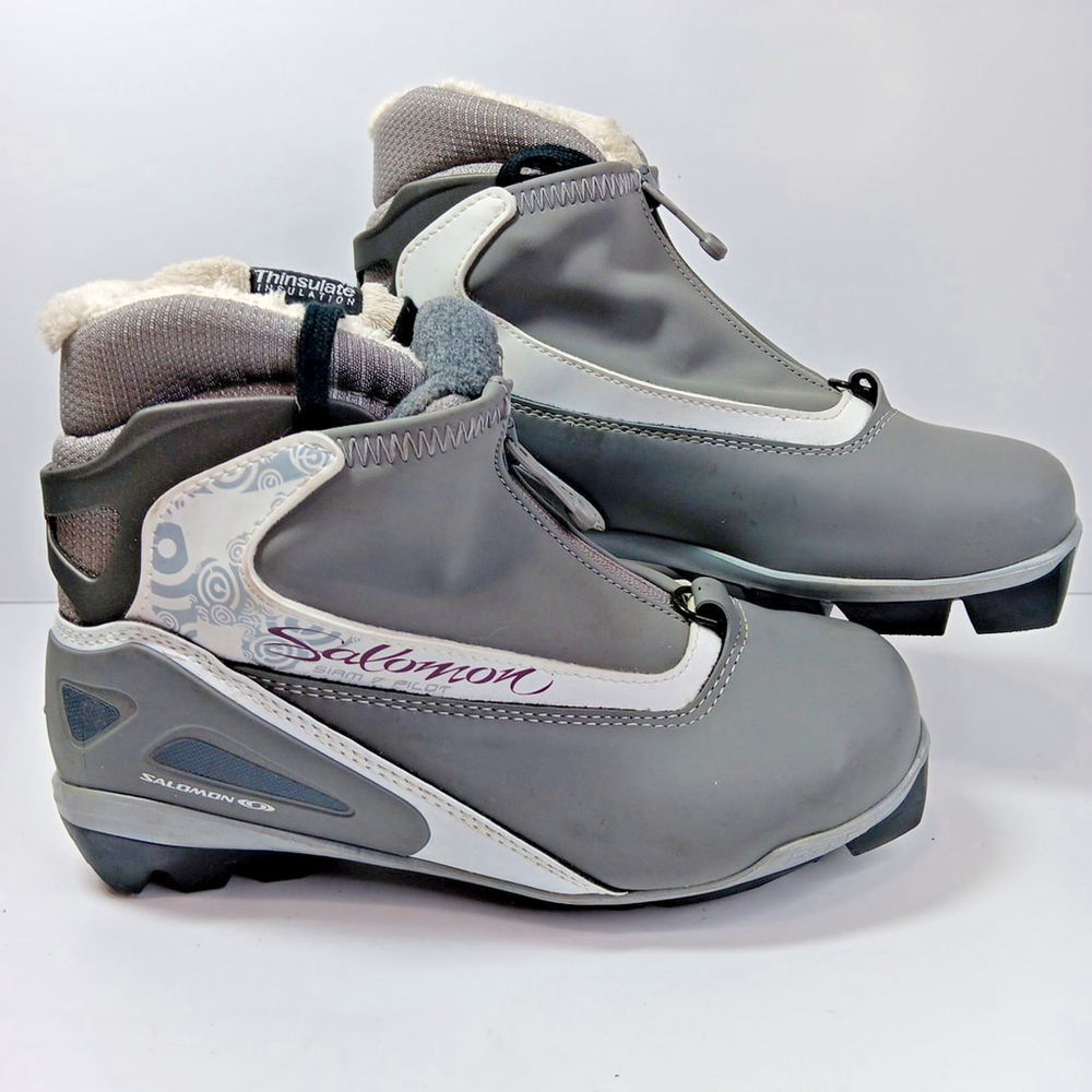 Size 5 Salomon Siam 7 Pilot Women's Ski Snowboard Boots Thinsulate Clean